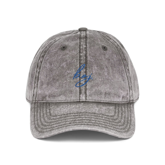 B.O.J. Vintage Embroidered Cap
